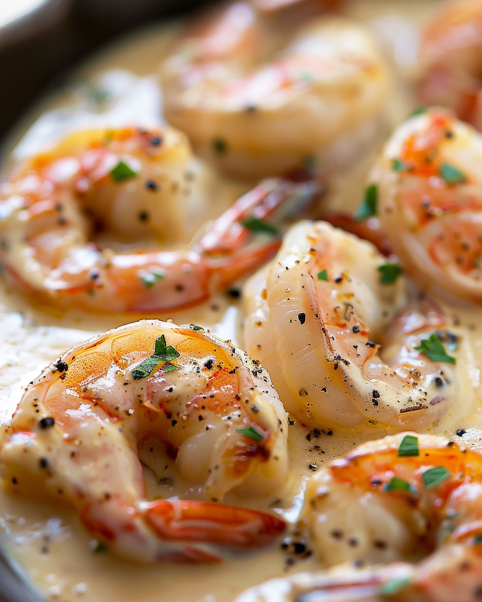Creamy Garlic Shrimp